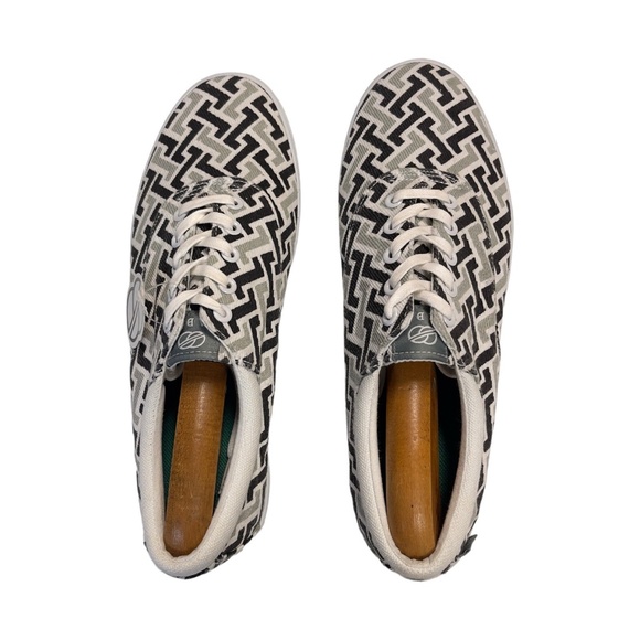 Radii The Chord Shoes Mens 10.5M White / Gray Canvas Sneakers - Picture 9 of 10